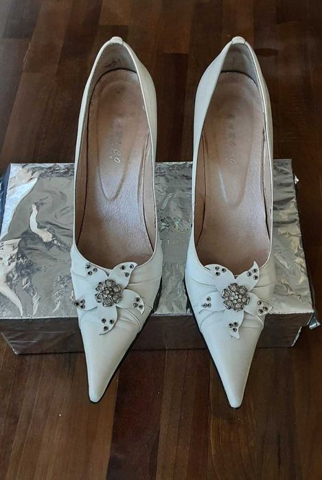 Туфли белые "BAROCO"