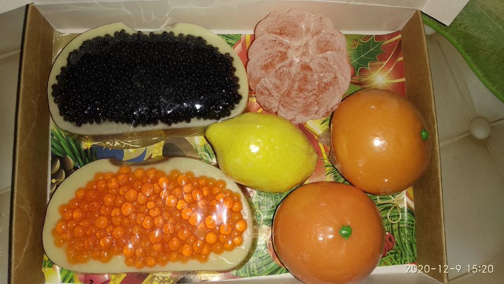 Новоднее подарочное мыльце