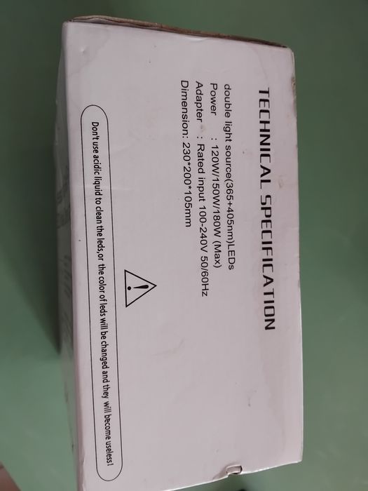 UV LED печка за маникюр