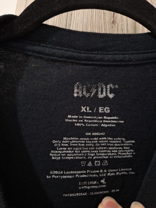 Tricou bărbați AC/DC Vintage highway to hell 1979 USA Tour mărimea XL