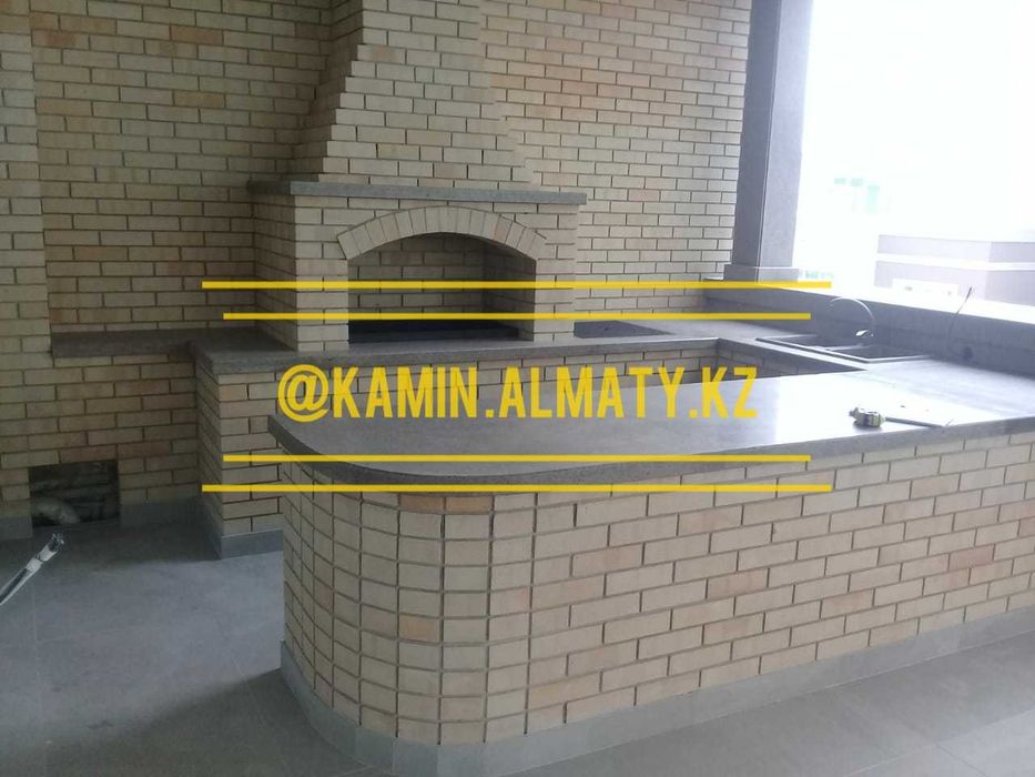 Кирпичный барбекю-комплекс