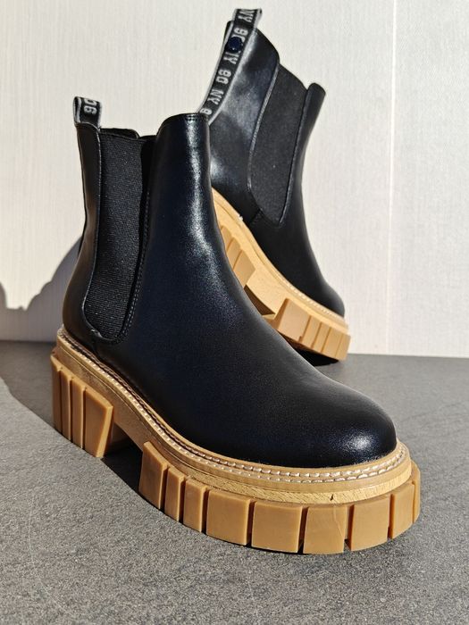 Ghete Steve Madden Hailstorm originale piele naturală cool top