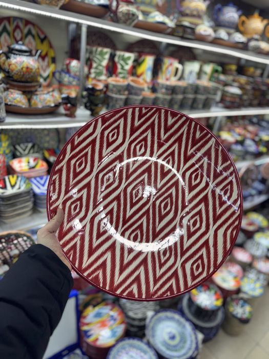 Qoʻl mehnati bilan yasalgan sapol lagan