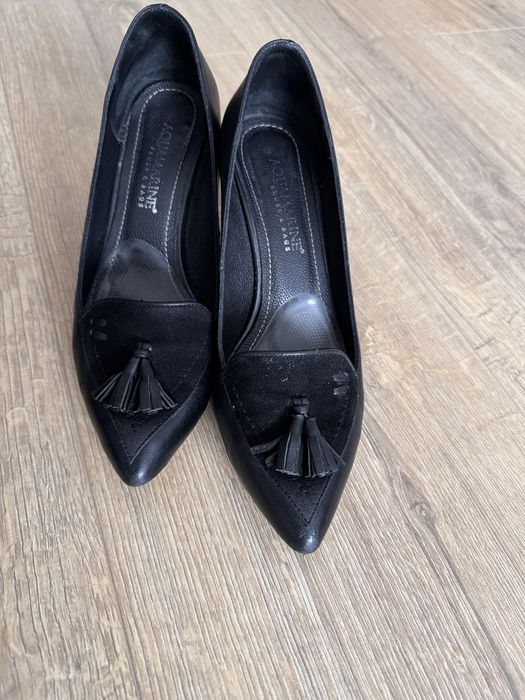 Дамски кожени обувки Aquamarine