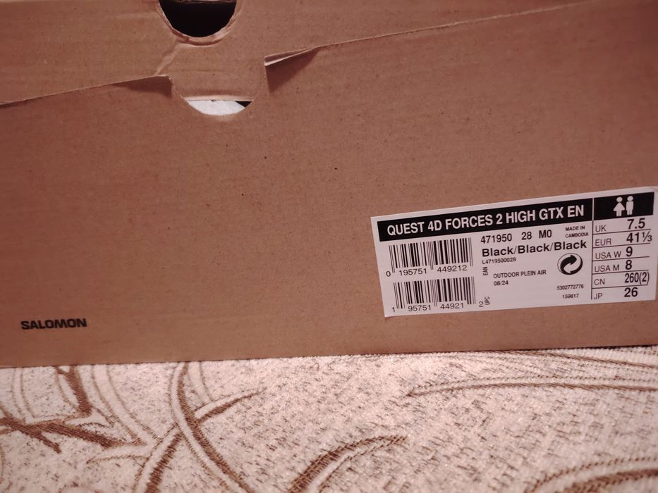 Ghete iarna Salomon negre 41/42