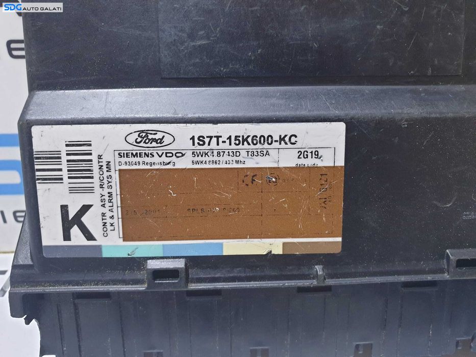 Unitate Modul Calculator Confort Cofort Ford Focus 1 1998 - 2004 Cod 1S7T-15K600-KC [L3563]
