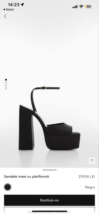 Tocuri maxi cu platforma 65% reducere