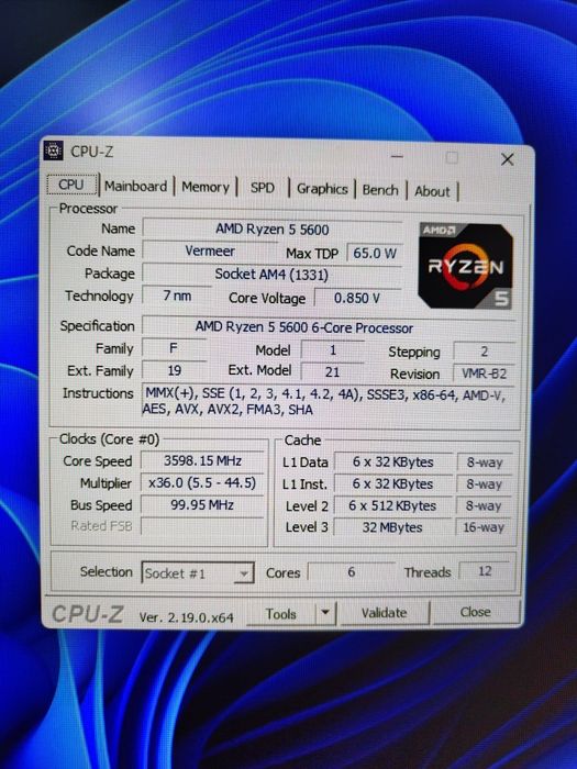 ryzen 5 5600 с мат платой и озу