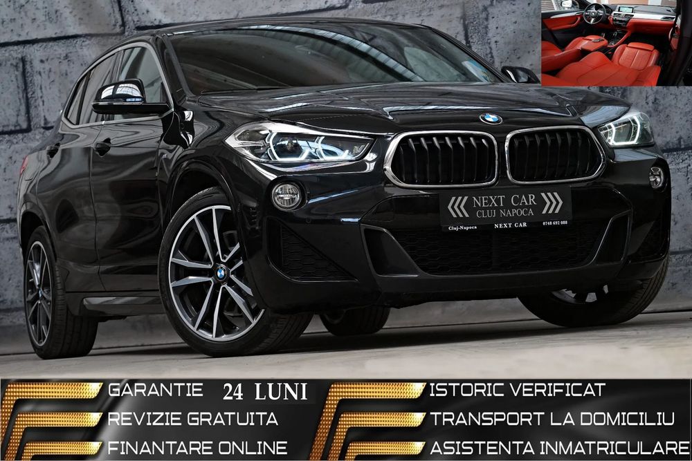 BMW X2 GARANTIE 24 LUNI*RATE*190Cp*4x4*M Paket*Automata*Panorama*Camera*Led