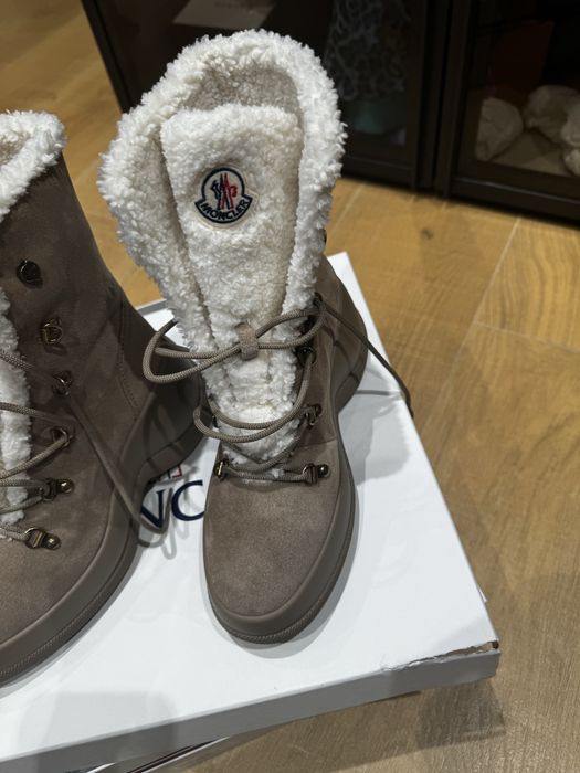 Ghete Moncler zapada piele intoarsa