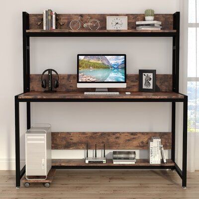 Компютерный стол с полкой рабочий стол писменный стол loft parta optom