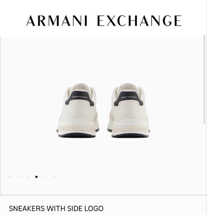 Оригинал Armani Exchange мужские кроссовки