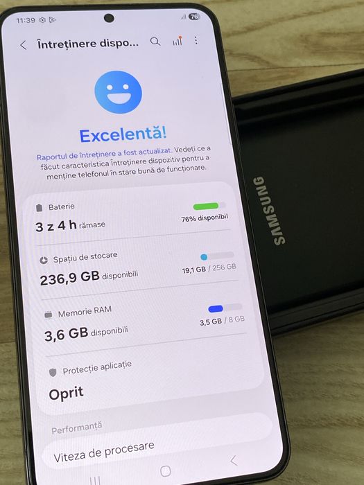 Samsung S22 + Plus , 256 GB , 96% Bateria