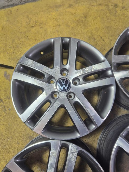 Jante Aliaj 5x112 16'' OEM VW Golf Passat Touran JETTA Sharan Caddy Scirocco T-ROC / Skoda Octavia Yeti Superb / SEAT AUDI A3
