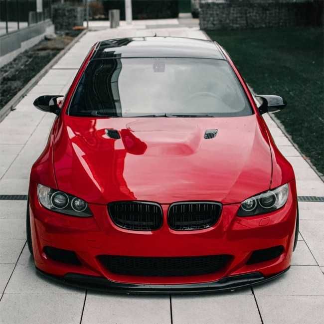 Grile Duble Bara Fata Nari M Style BMW E92 E93 LCI FACELIFT// NON FACELIFT, Negru Lucios