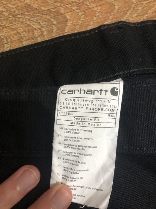 Carhartt dungaree fit work jeans Cruquiusweg 111