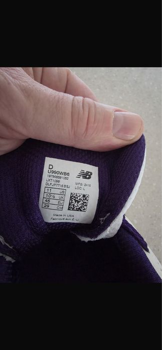 New balance 990 v 6 молель