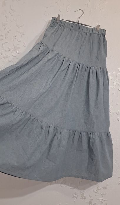 Юбка. Многоярусная юбка. Широкая юбка.