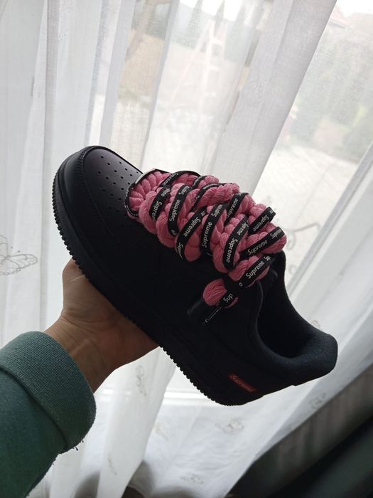 Nike Air Force 1  - Supreme Black –  – Mărimea 38