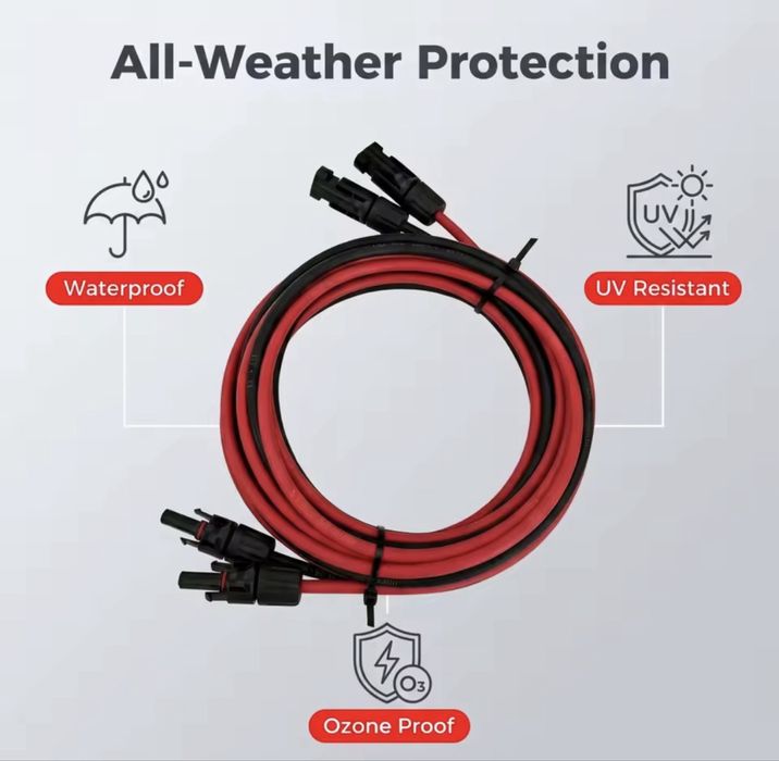 Cablu Solar Prelungitor 10M 6MM2