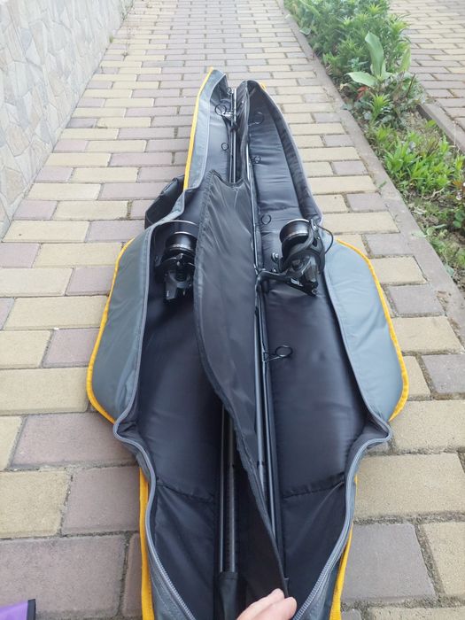Seturi crap 2x: sonik sk47 3.66m, shimano aerlex, delphin paranoya, tica 5000