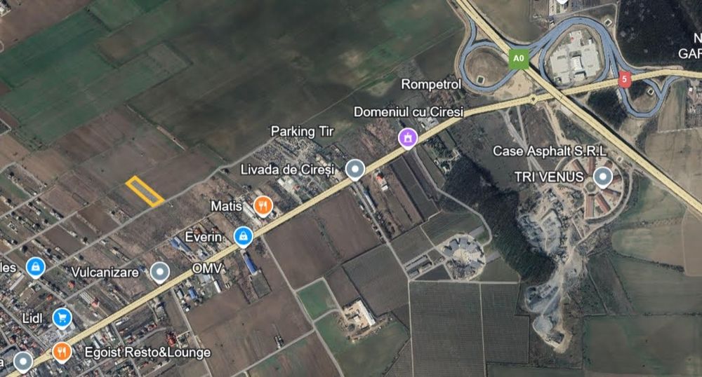 Teren intravilan str. Tuberozelor, 1100mp, com. 1 De