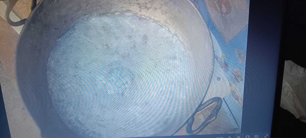 Старинни  български медни калайдисани тави