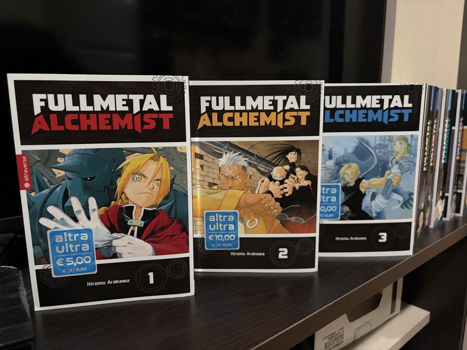 Fullmetal Alchemist 1-27 FULL COLLECTION NA NEMSKI
