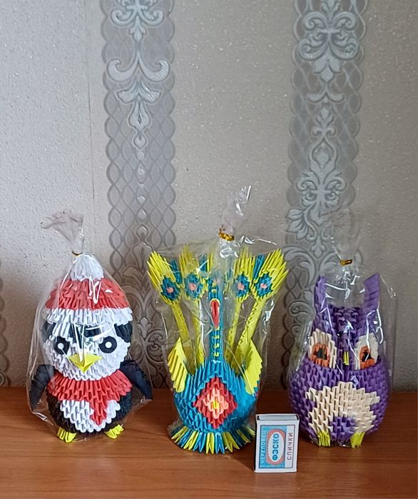 Продаются фигурки оригами