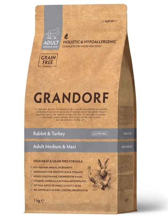Сухой корм Grandorf для собак 1кг