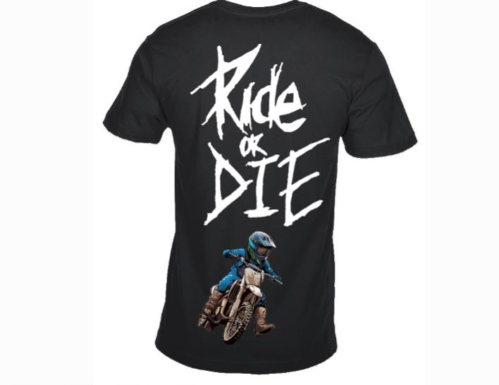 Тениска ride or die