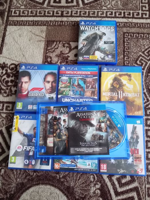 Продам игры ps 4-5
