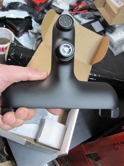 Robinet baterie pentru cadă SCHÜTTE Denver 44306, negru mat