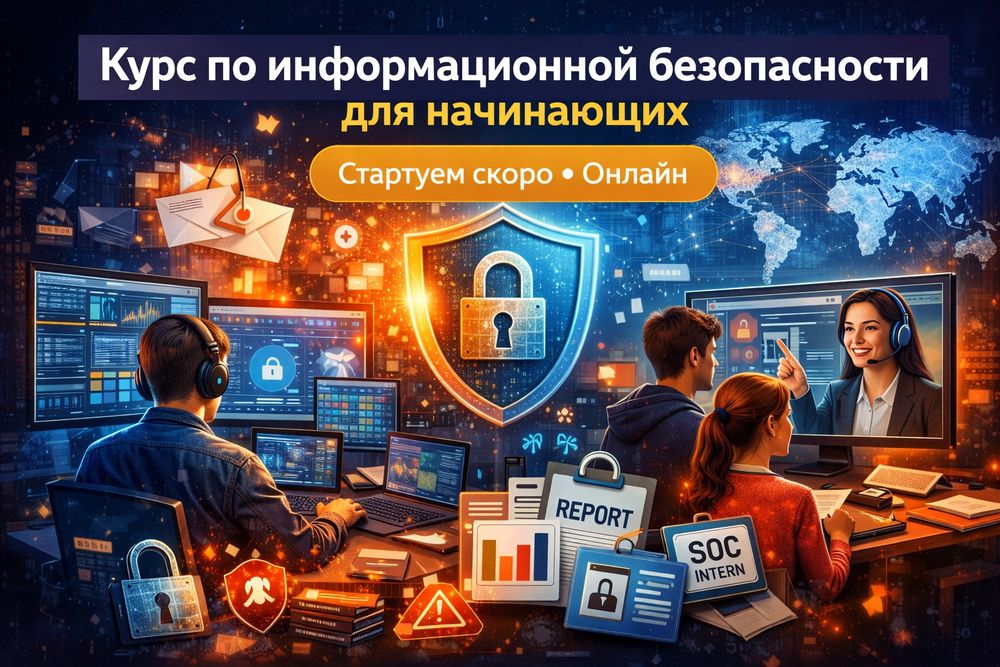 Онлайн-курс по информационной безопасности для начинающих