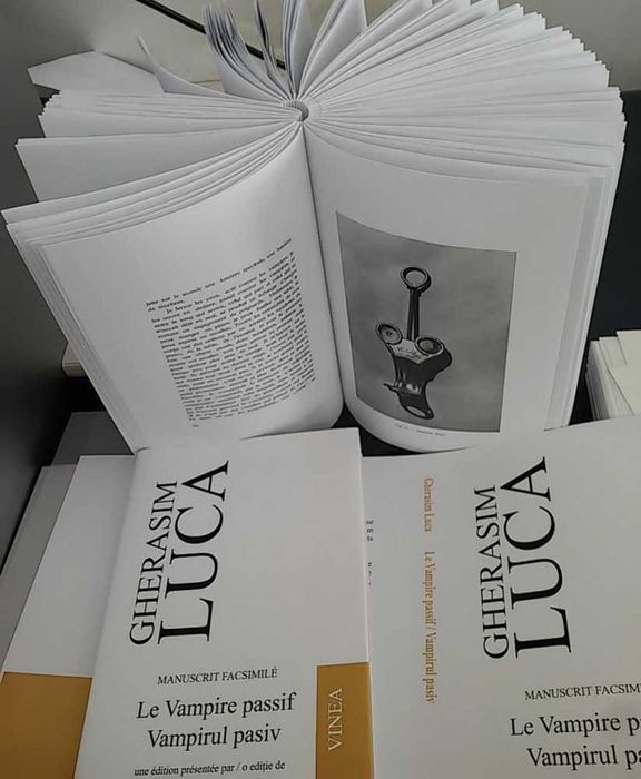Gherasim Luca, Vampirul pasiv (prin facsimilare)
