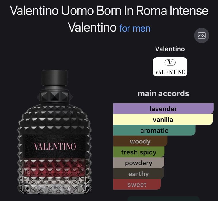 Парфюм Valentino Born in Roma Intense