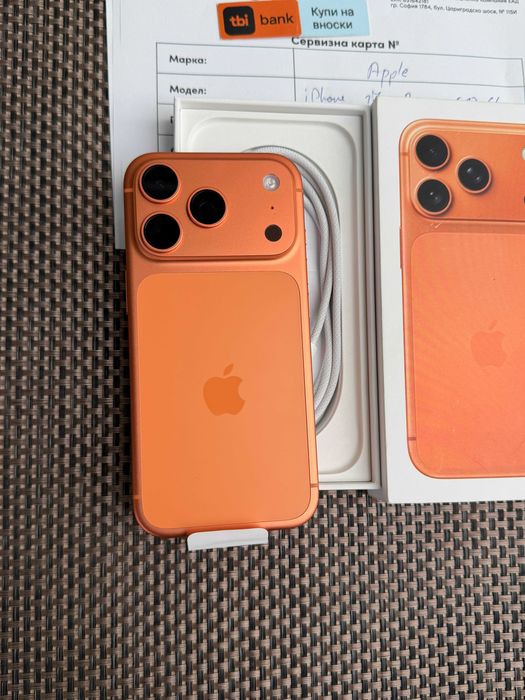 НОВ! 512gb! 24мес гар! iPhone 17 Pro Лизинг от 49€ /мес Cosmic orange