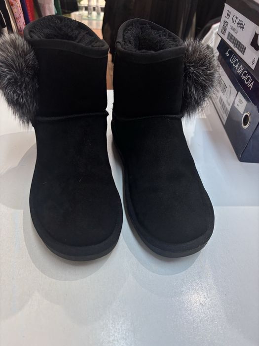 Botine piele intoarsa