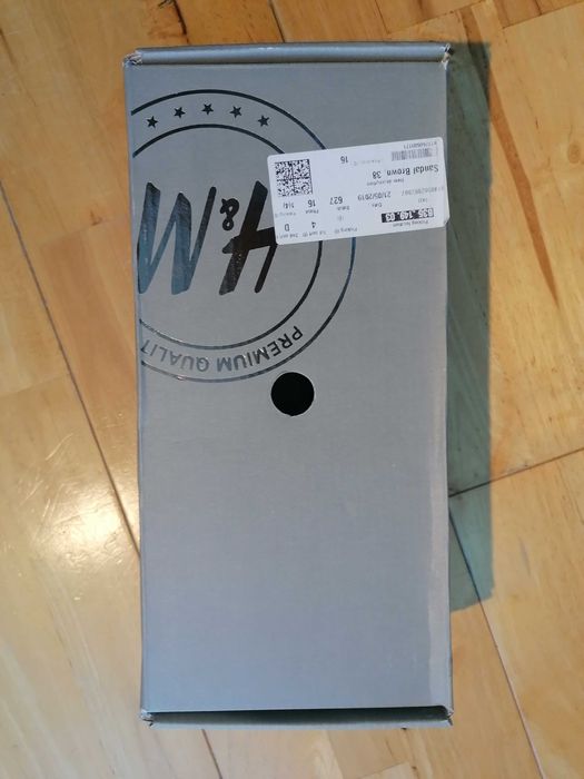 Дамски кожени сандали H&M