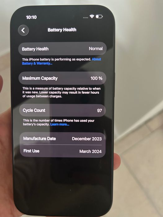 iPhone 15, 128 GB, 5G, Black