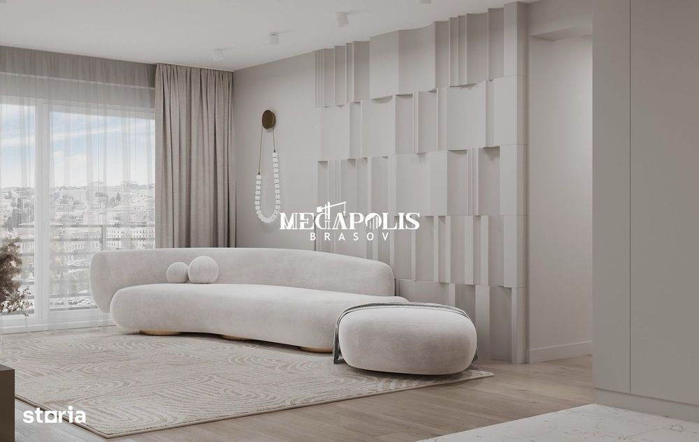 Apartament cu 2 camere | Noua | 74 mp Utili