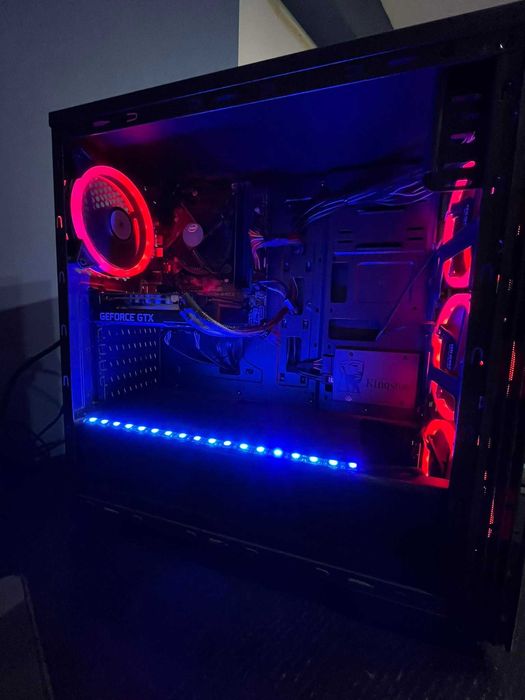 Геймърски компютър Intel Core i5-9400F NVIDIA GeForce 1660Ti RAM 8GB