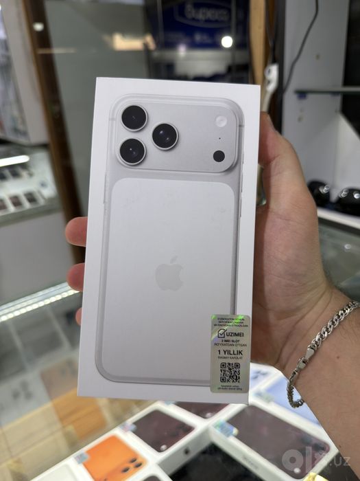‼️iPhone 17 Pro Max 256/512GB SIM+eSIM yangi | FONIK Malika