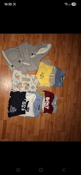 Lot hainute baietel 6-9 luni