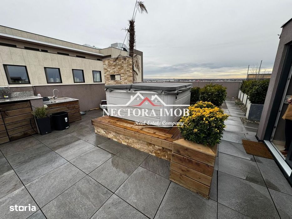 NECTORA IMOB-Apartament LUX 3 cam,2 bai, Terasa mare, West Residence