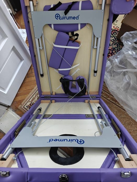 Nou! Masa masaj Quirumed 195 x 70 cm aluminiu