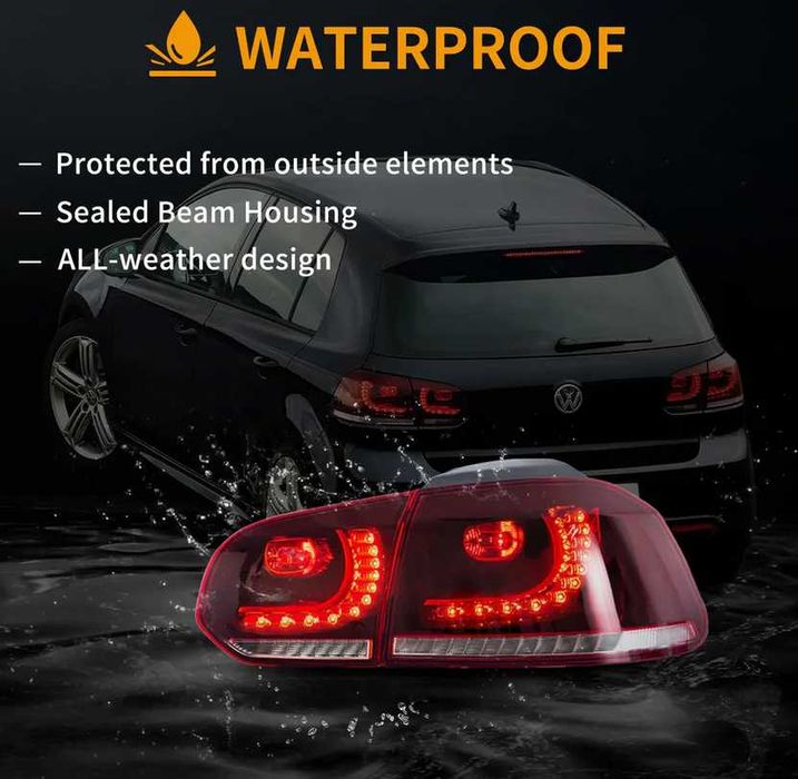 LED стопове VW GOLF6  2008-2012