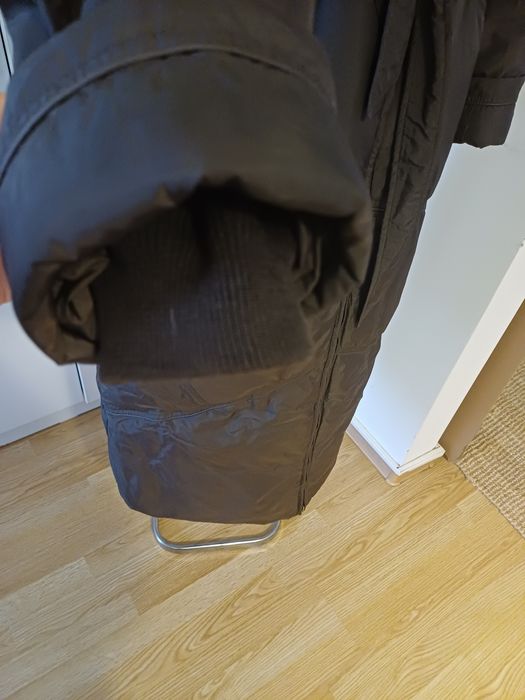 Palton cu puf de gasca