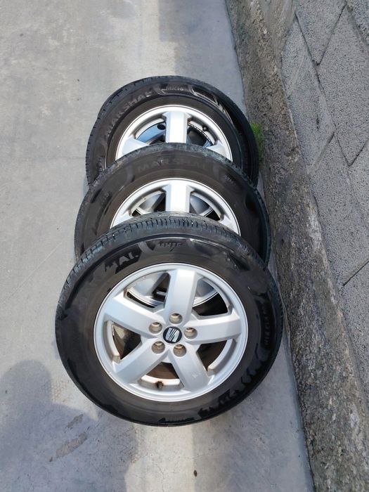 Летни гуми с алуминиеви джанти за Seat,Skoda,Volkswagen