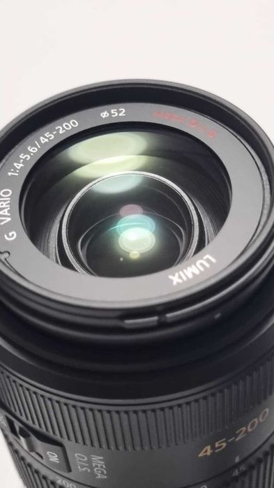 Obiectiv Panasonic 45-200mm F4.0-5.6 Lumix G O.I.S.(zero cadre)